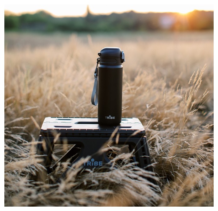 Термокружка Tribe Urban 0,6л T-DD-0013-black