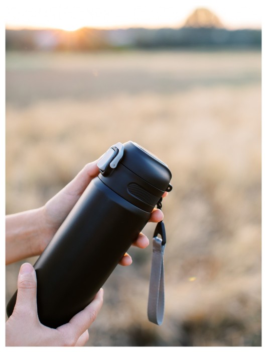 Термокружка Tribe Urban 0,6л T-DD-0013-black