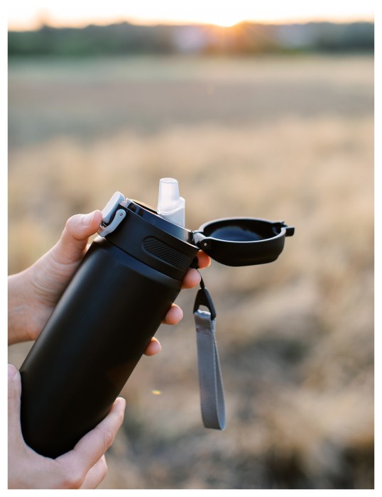 Термокружка Tribe Urban 0,6л T-DD-0013-black