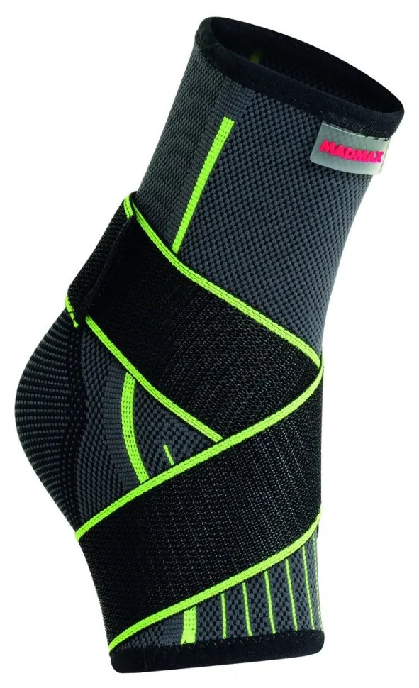 Бандаж на гомілкостоп MadMax MFA-285 3D Compressive ankle support with strap (1шт.) M ((1шт.) S)