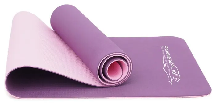 Коврик для йоги та фітнесу PowerPlay 4150 TPE Premium Performance Mat Фіолетовий (183x61x0.6 см.)