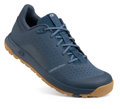 Велообувь CrankBrothers SHOES STAMP TRAIL LACE BLUE / DARK BLUE - GUM OUTSOLE 10.0
