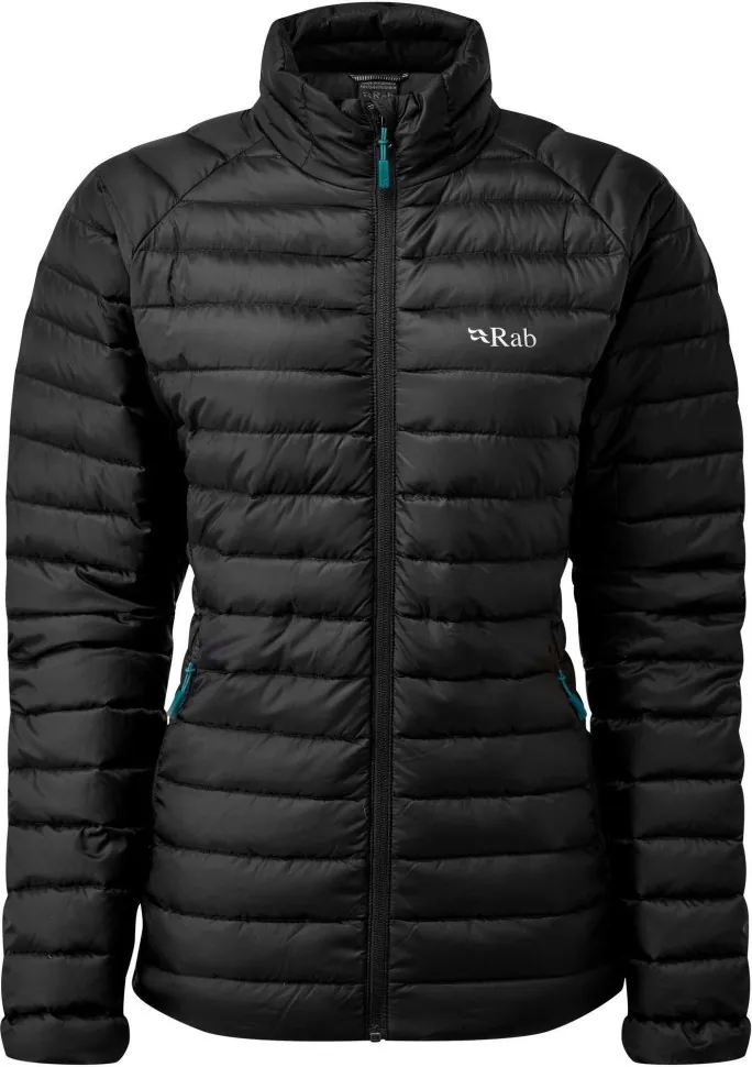 Жіночий легкий пуховик Rab Microlight Jacket Wmns, Black (S)