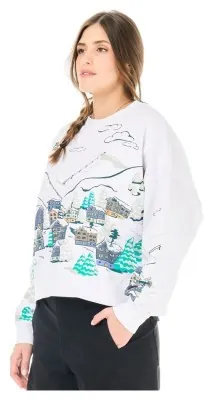 Picture Organic свитшот Toria W brillant white L