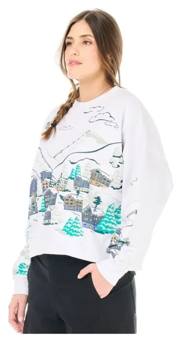 Picture Organic свитшот Toria W brillant white L