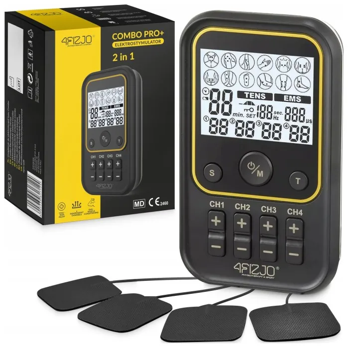 Аппарат для электростимуляции мышц 4FIZJO Combo PRO+ 2 в 1 (P-5907739317124)