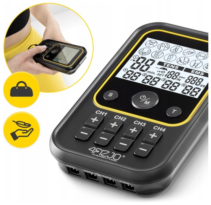Аппарат для электростимуляции мышц 4FIZJO Combo PRO+ 2 в 1 (P-5907739317124)