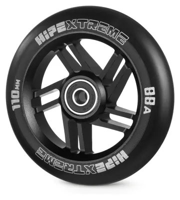 Колесо для трюкового самокату Hipe H5 110мм, Black/Black PU