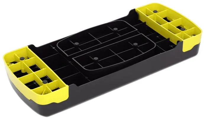 Степь-платформа 2-ступенчатая Cornix 68 х 28 х 10-15 см XR-0192 Black/Yellow