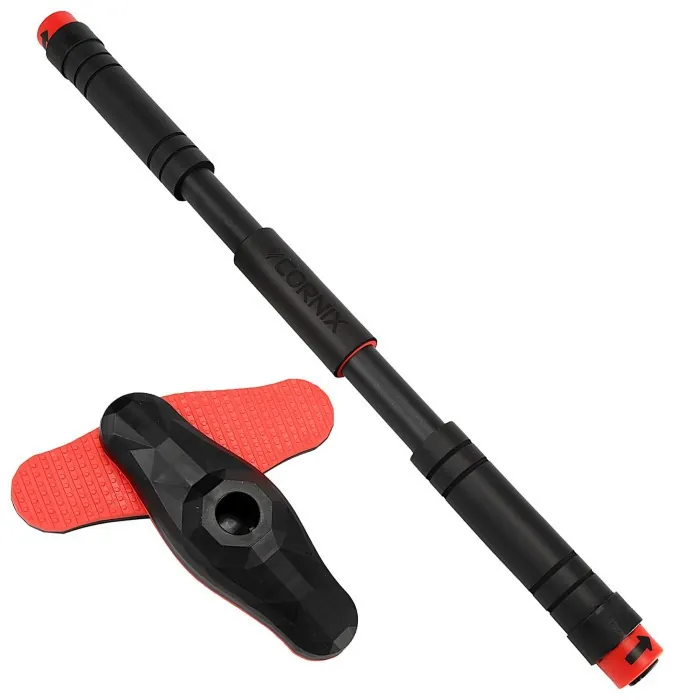 Турник раздвижной Cornix Pro 90-130 см XR-0284 Black/Red