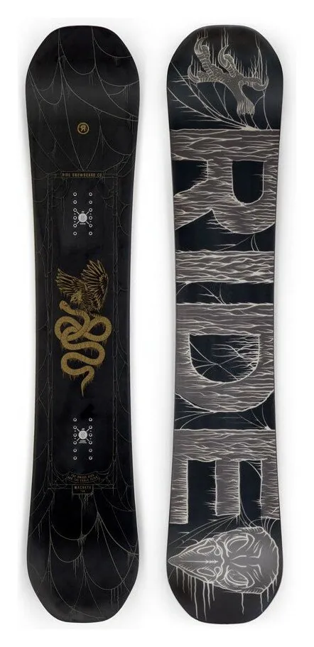 Сноуборд Ride MACHETE 155 Black/Multicolored (12D0007) (155 см black)