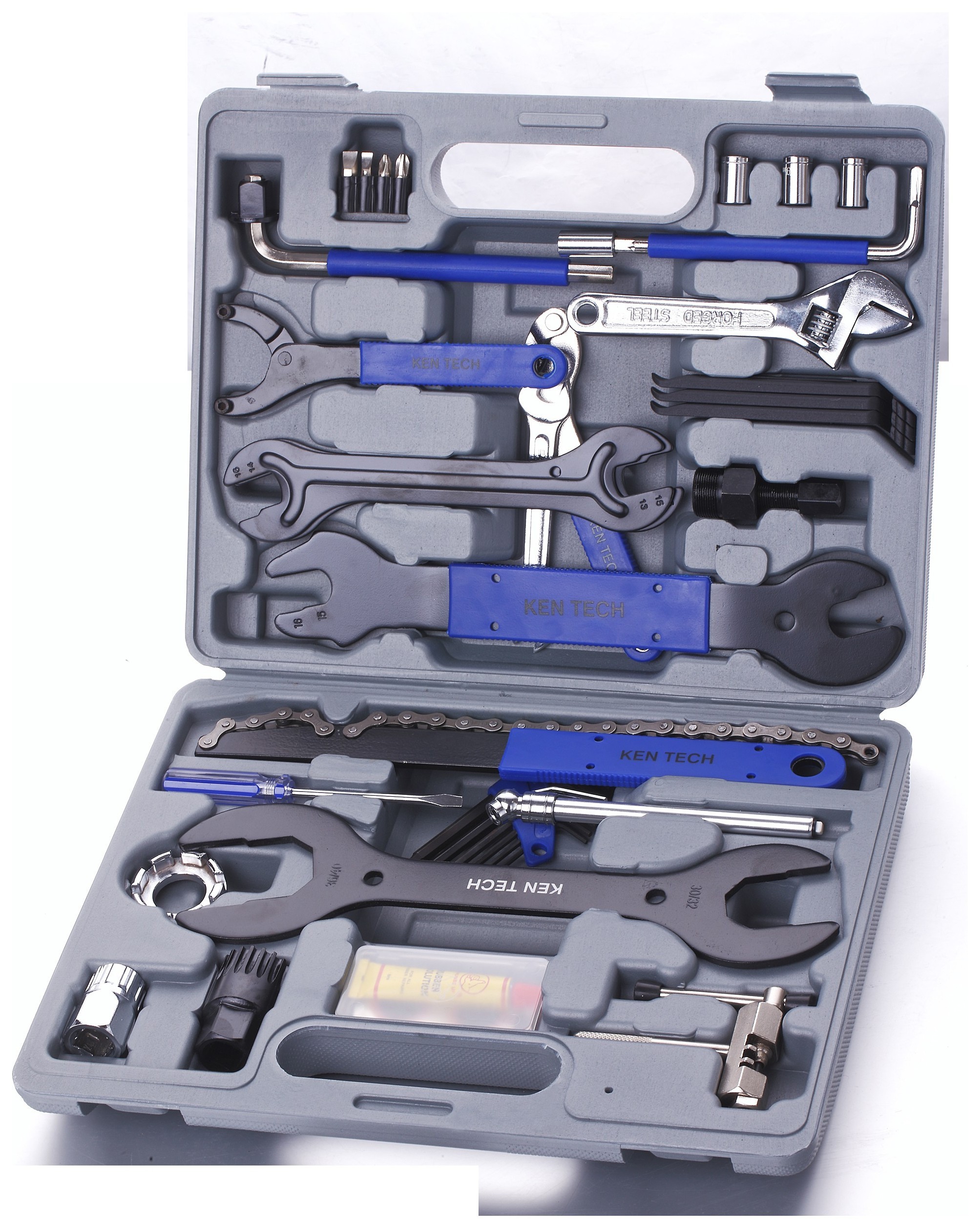 Набiр iнструментiв для домашн. обслуговування KL-9810 37шт в пласт. боксi