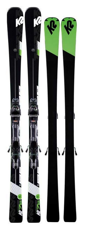 Лежи горные (комплект) K2 TURBO CHARGER+MXC 12 TCX LT QKCLK 158см Black/green (10D0002.167.1+10B1001.167.1)
