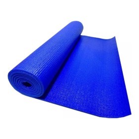 Килимок для йоги та фітнесу Bavar (PVC) 6 mm, синій