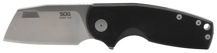 Розкладний ніж SOG Stout FLK, Black/Stonewash