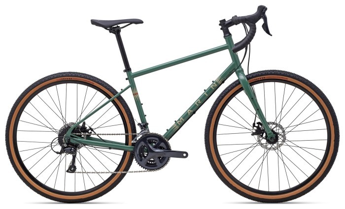 Велосипед 27,5" Marin FOUR CORNERS рама - XS 2023 Gloss Green/Tan, укр, укр
