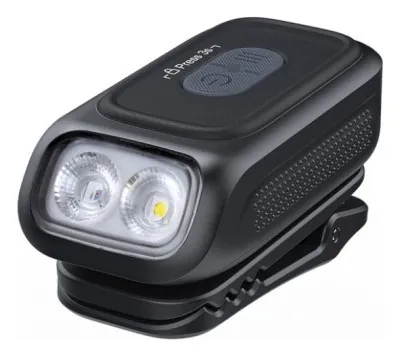 Фонарь с клипсой Fenix E04R, черный