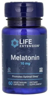 Melatonin 10 mg - 60 veg caps (До 12.26)