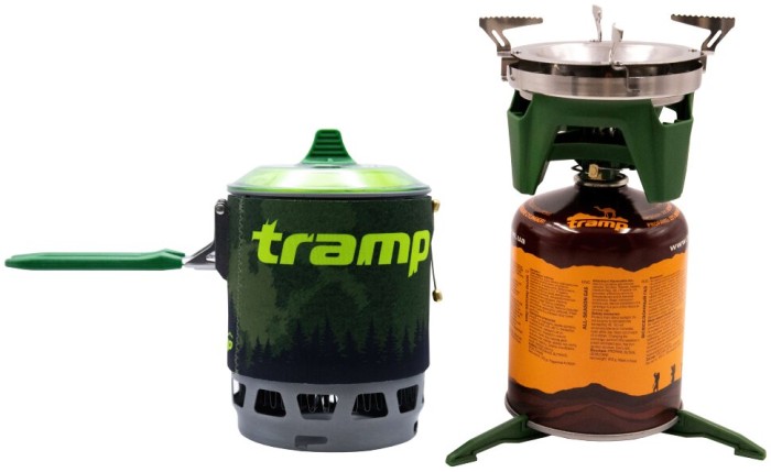 Система для приготування їжі Tramp 0,8л olive UTRG-049, укр, укр