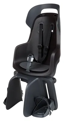 Детское велокресло Bobike GO Carriers RS Reclining System - ручной bicycle seat for rack Urban Black