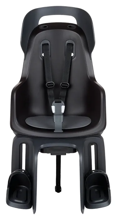 Детское велокресло Bobike GO Carriers RS Reclining System - ручной bicycle seat for rack Urban Black