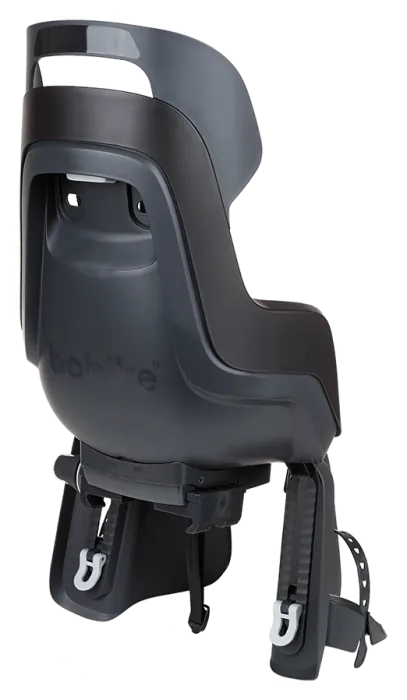 Детское велокресло Bobike GO Carriers RS Reclining System - ручной bicycle seat for rack Urban Black