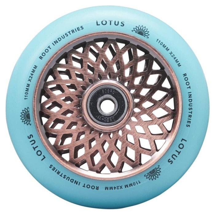 Колеса для трюкового самоката Root Lotus Pro 110mm (пара) - Copper/Isotope
