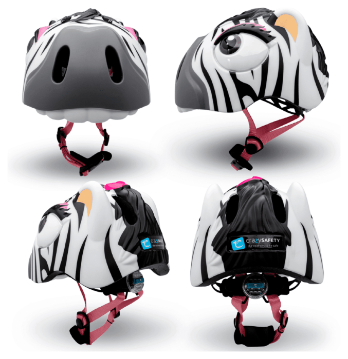 Шлем велосипедный Crazy Safety Зебра Crazy Safety Зебра