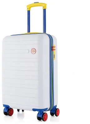 Валіза Semi Line 20" (S) White (T5842-1)