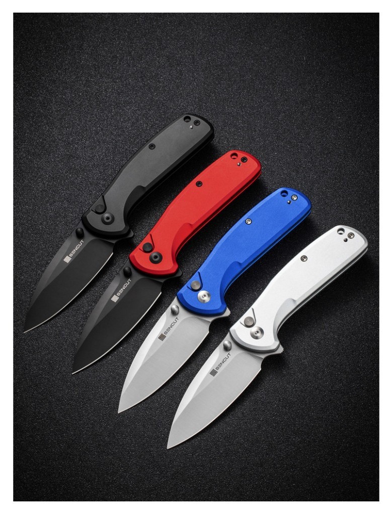 Нож складной карманный Sencut ArcBlast, (7.6 см) 9Cr18MoV/Aluminum черный