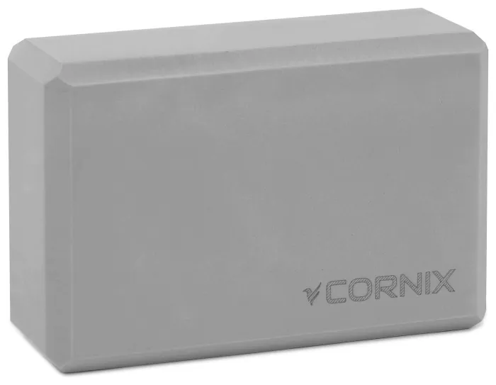 Блок для йоги Cornix EVA 22.8 x 15.2 x 7.6 см XR-0105 Grey