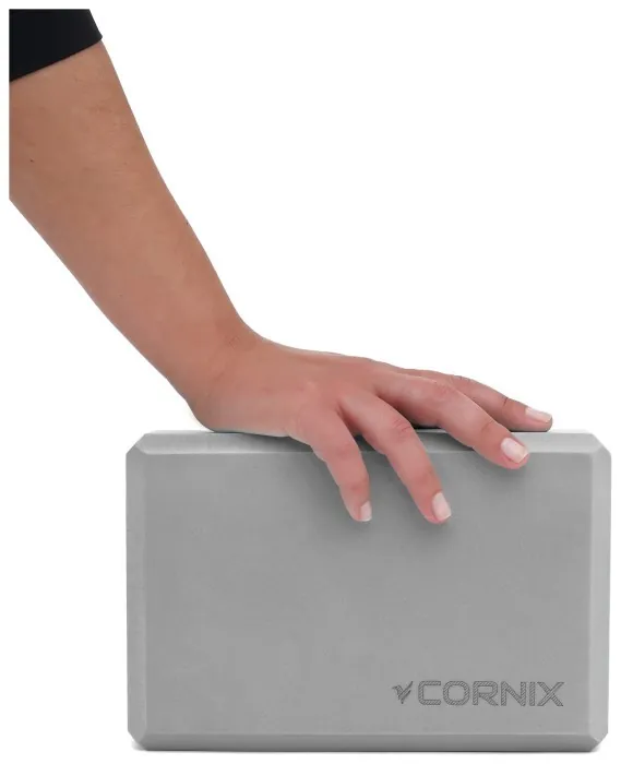 Блок для йоги Cornix EVA 22.8 x 15.2 x 7.6 см XR-0105 Grey