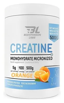Creatine monohydrate - 500g Orange