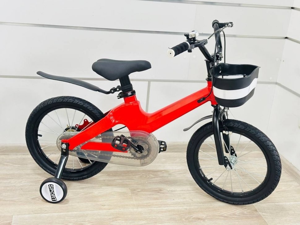 Велосипед M02 (12") red (Червоний)