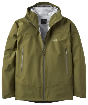 Мембранная куртка мужская Rab Namche GTX Jacket, Army, M