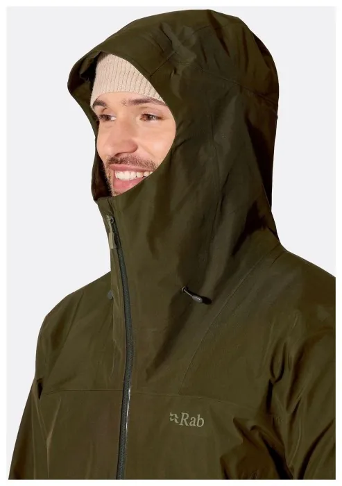 Мембранная куртка мужская Rab Namche GTX Jacket, Army, M