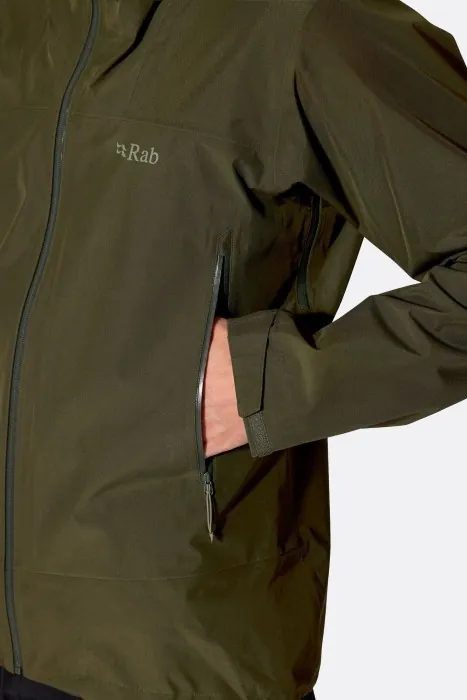 Мембранная куртка мужская Rab Namche GTX Jacket, Army, M