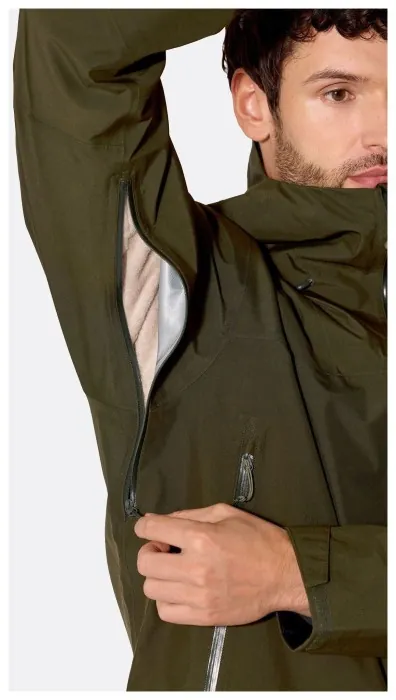 Мембранная куртка мужская Rab Namche GTX Jacket, Army, M