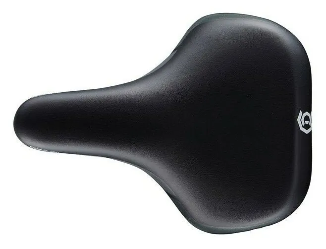 Сідло для велосипеда Cycledesign CITY WIDE Black (SA0017) (Чорний)