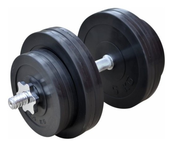 Обгумована гантель 31 кг (RN_OD31), укр, укр