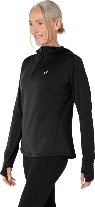 Кофты и толстовки для бега Asics (2012D279) ROAD WINTER LS HOODIE 2026
