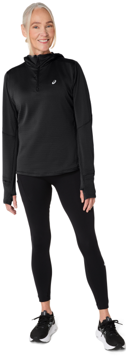 Кофты и толстовки для бега Asics (2012D279) ROAD WINTER LS HOODIE 2026