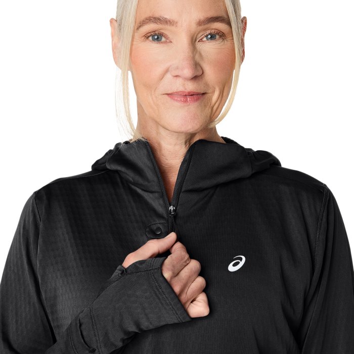 Кофты и толстовки для бега Asics (2012D279) ROAD WINTER LS HOODIE 2026