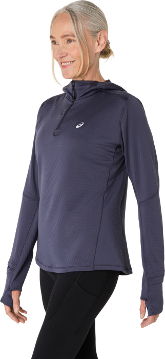 Кофты и толстовки для бега Asics (2012D279) ROAD WINTER LS HOODIE 2026