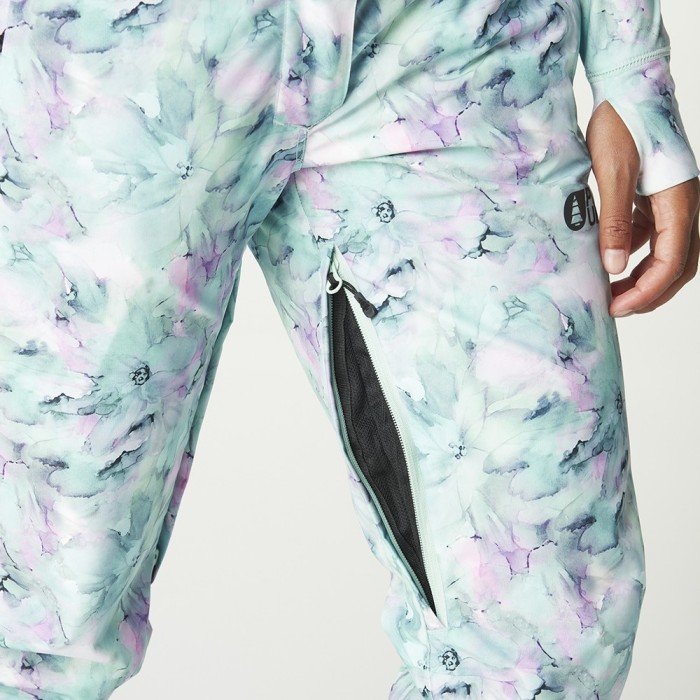 Picture Organic брюки лыжные Exa Printed W 2025 blurry water print L