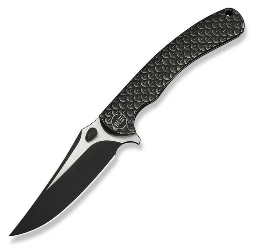Ніж складаний туристичний Weknife Dracarys, (9.1 см) Böhler M390 / титан 6AL4V чорний (FNR_WE25061B-5)