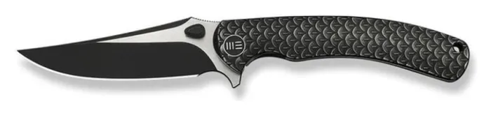 Нож складной туристический Weknife Dracarys, (9.1 см) Böhler M390/титан 6AL4V черный