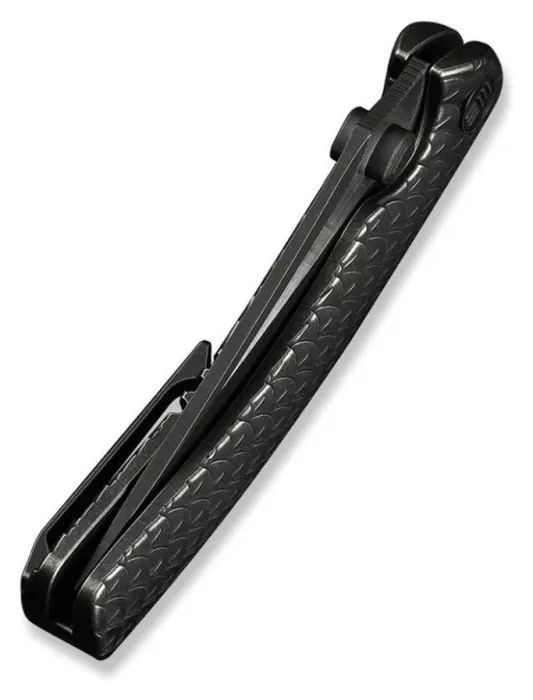 Нож складной туристический Weknife Dracarys, (9.1 см) Böhler M390/титан 6AL4V черный