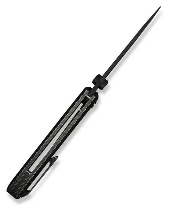Нож складной туристический Weknife Dracarys, (9.1 см) Böhler M390/титан 6AL4V черный