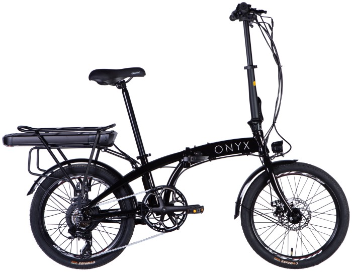 Велосипед з електроприводом 20" AL Dorozhnik eONYX DD CS рама-11" 48B 12.5А*г 500Вт чорний YS 728 2025, укр, укр